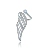 Show details for The Finest Big Platinum Plated Fashion Rings