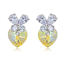 Show details for Womens Fashion White Stud Earrings Factory Supply