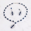 Show details for Luxury Blue Necklace and Earring Set with 3~7 Day Delivery
