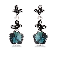 Picture of Hypoallergenic Platinum Plated Classic Dangle Earrings with Easy Return