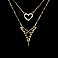 Picture of Charming White Gold Plated Pendant Necklace As a Gift