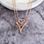 Picture of Top Small Love & Heart Pendant Necklace