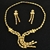Picture of Zinc Alloy Gold Plated Necklace and Earring Set at Great Low Price