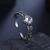 Picture of Low Price 925 Sterling Silver Platinum Plated Adjustable Ring from Trust-worthy Supplier