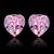 Picture of Hot Selling Single Stone Pink Stud