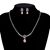 Picture of Good Cubic Zirconia Luxury Necklace and Earring Set