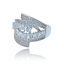Show details for Moving Platinum Plated Brass Fashion Rings