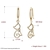 Picture of Casual Cubic Zirconia Dangle Earrings Online Only