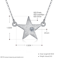 Picture of Best Selling Star White Pendant Necklace