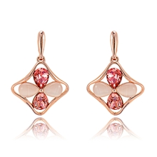 Show details for Skilled  Classic Rose Gold Plated Drop & Dangle