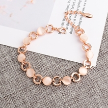 Show details for Zinc Alloy Casual Fashion Bracelet with Easy Return