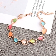 Picture of Zinc Alloy Opal Fashion Bracelet with Full Guarantee