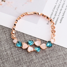 Show details for Purchase Rose Gold Plated Zinc Alloy Fashion Bracelet Exclusive Online