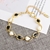 Picture of Eye-Catching White Enamel Fashion Bracelet with Member Discount