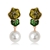 Picture of Zinc Alloy Green Dangle Earrings with Unbeatable Quality