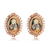 Picture of Good Quality Artificial Pearl Zinc Alloy Stud Earrings