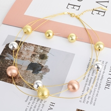 Show details for Zinc Alloy Dubai Necklace and Earring Set with Unbeatable Quality