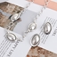 Show details for Recommended Platinum Plated Zinc Alloy Necklace and Earring Set from Top Designer