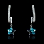 Show details for Unique Style Swarovski Element Platinum Plated Drop & Dangle