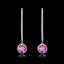Show details for Romantic  Swarovski Element Single Stone Drop & Dangle