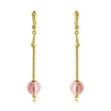 Show details for Featured Multi-tone Plated Classic Dangle Earrings with Full Guarantee