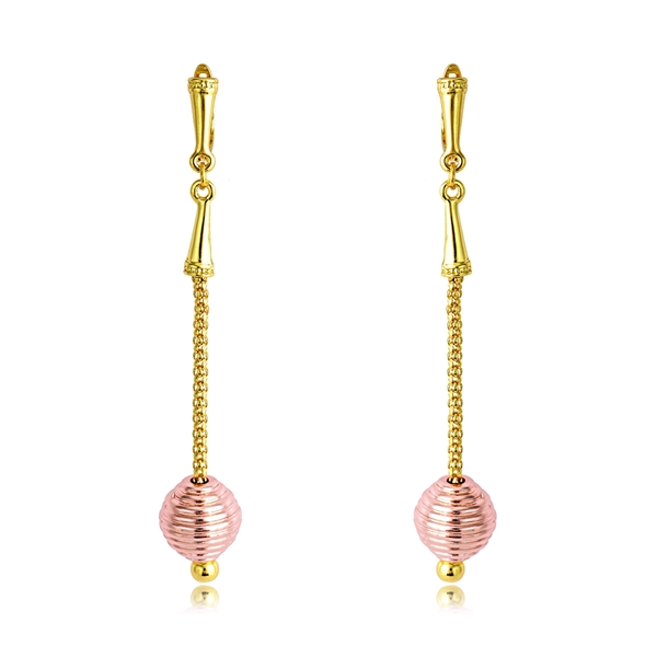 Picture of Featured Multi-tone Plated Classic Dangle Earrings with Full Guarantee