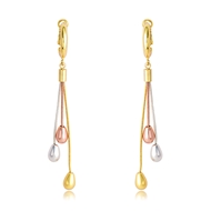 Picture of Eye-Catching Multi-tone Plated Classic Dangle Earrings with Member Discount