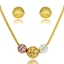Show details for Oem None-Stone Dubai Style 2 Pieces Jewelry Sets