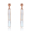 Show details for Sparkling And Fresh Colored Shell Classic Drop & Dangle