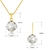 Picture of New Artificial Crystal Casual Necklace and Earring Set