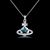 Picture of Delicate Platinum Plated Pendant Necklace with Speedy Delivery