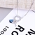 Picture of Fashion Blue Pendant Necklace with Beautiful Craftmanship