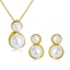 Show details for Zinc Alloy Classic Necklace and Earring Set with Full Guarantee