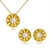 Picture of Great Value Yellow Gold Plated Necklace and Earring Set with Full Guarantee