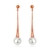Picture of Sparkly Casual White Dangle Earrings