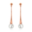 Show details for Sparkly Casual White Dangle Earrings