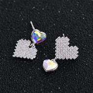 Picture of Casual Platinum Plated Stud Earrings with Price