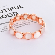 Picture of Fashion Opal Rose Gold Plated Fashion Bracelet