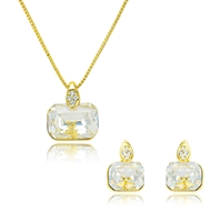 Picture of Kind  Concise Crystal 2 Pieces Jewelry Sets