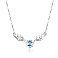 Show details for Fashion Platinum Plated Pendant Necklace with 3~7 Day Delivery