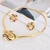 Picture of Zinc Alloy Rose Gold Plated Necklace and Earring Set with Full Guarantee