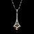 Picture of Featured Yellow 925 Sterling Silver Pendant Necklace with Full Guarantee