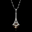 Show details for Featured Yellow 925 Sterling Silver Pendant Necklace with Full Guarantee