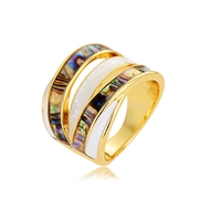 Picture of Zinc Alloy Rose Gold Plated Fashion Ring with Unbeatable Quality