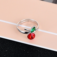 Show details for Zinc Alloy Swarovski Element Adjustable Ring at Unbeatable Price