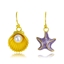 Show details for Irresistible Purple Classic Dangle Earrings For Your Occasions
