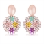 Show details for Latest Flower Rose Gold Plated Stud Earrings