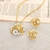 Picture of Bulk Gold Plated Dubai Necklace and Earring Set Wholesale Price