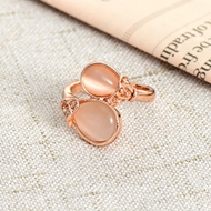 Show details for Low Price Rose Gold Plated Opal Fashion Ring from Trust-worthy Supplier