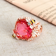 Show details for Staple Casual Red Fashion Ring Show details for Staple Casual Red Fashion Ring